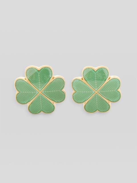 Etro FOUR-LEAFED CLOVER CUFFLINKS