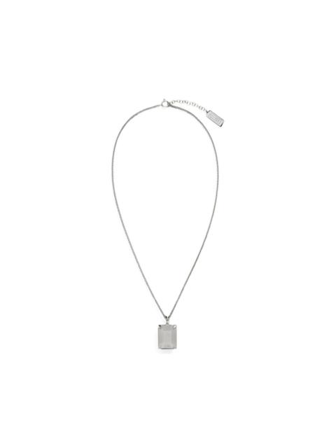 MM6 Maison Margiela prong-set pendant necklace