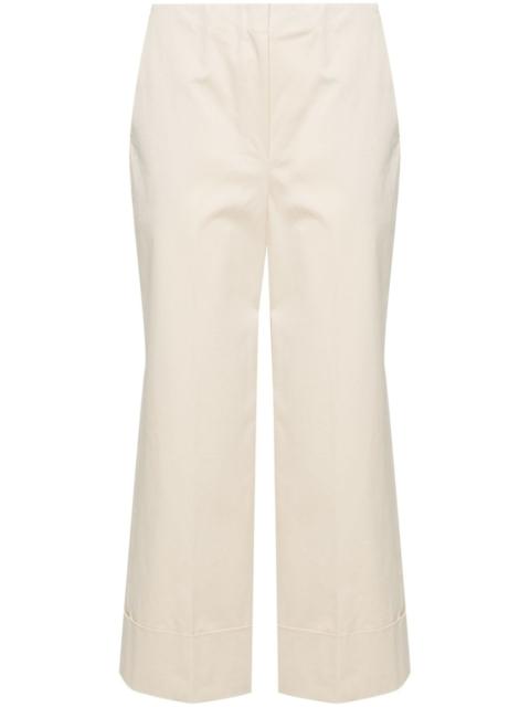 Theory mid-rise cropped trousers