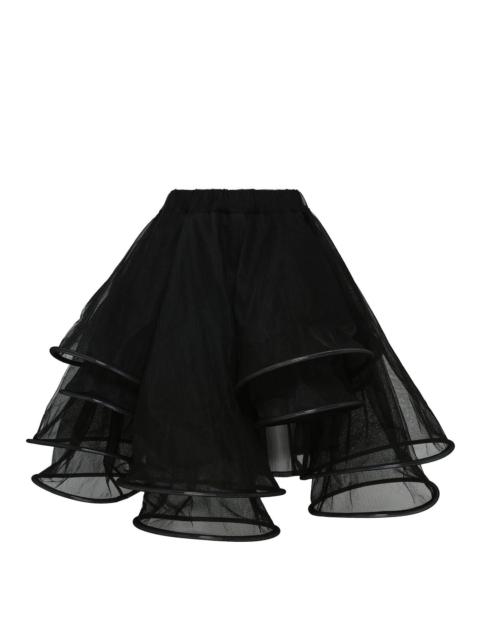 Noir Kei Ninomiya Nylon Tulle Skirt