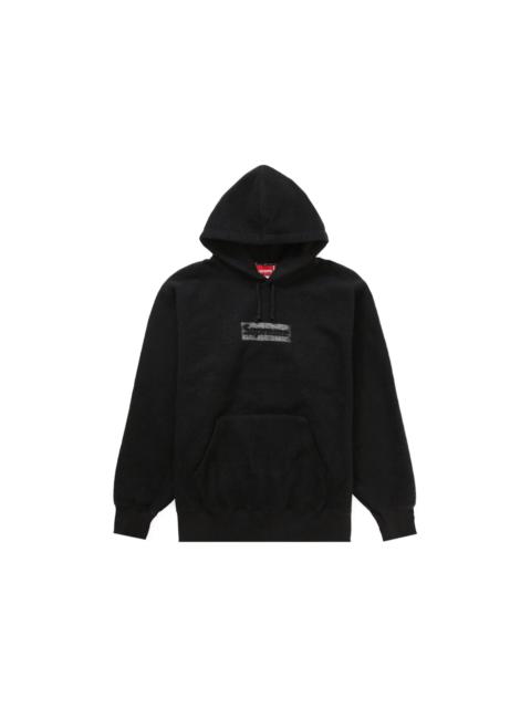 Supreme Supreme Stone Island Stripe Hooded Sweatshirt Black