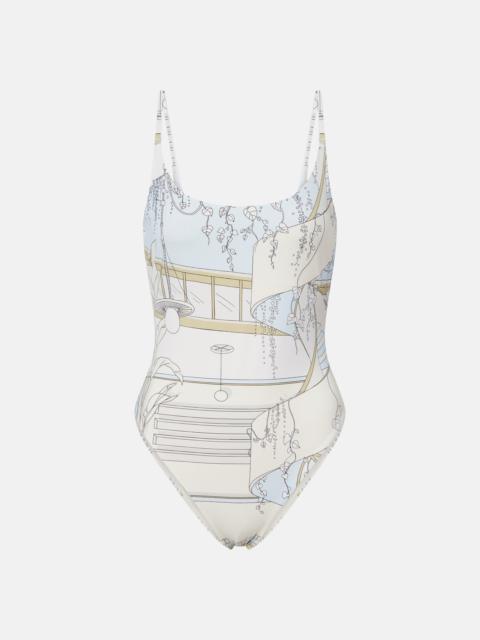 TORY BURCH Printed swimsuit