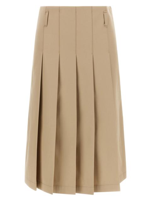 A.P.C. A. P.C. Pleated Skirt