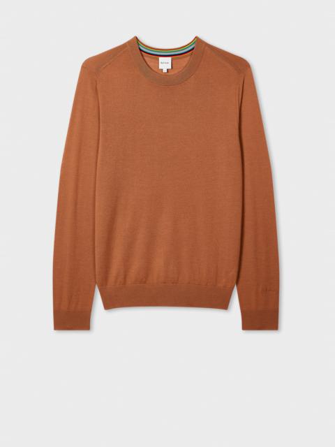 Paul Smith Brown Merino Wool Sweater