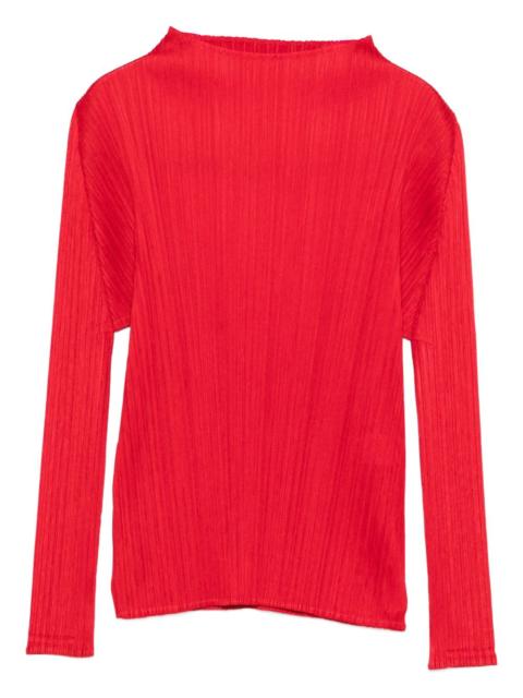 Pleats Please Issey Miyake pleated top