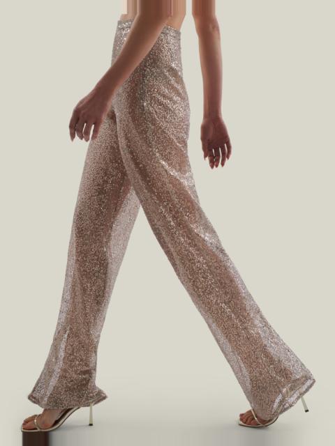 Taller Marmo Marlene Disco Pants in White Sand
