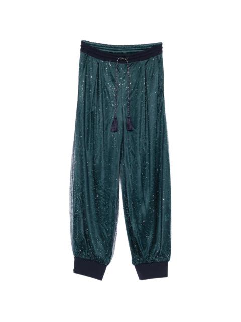 GIORGIO ARMANI Giorgio Armani Tassel Drawstring Trousers