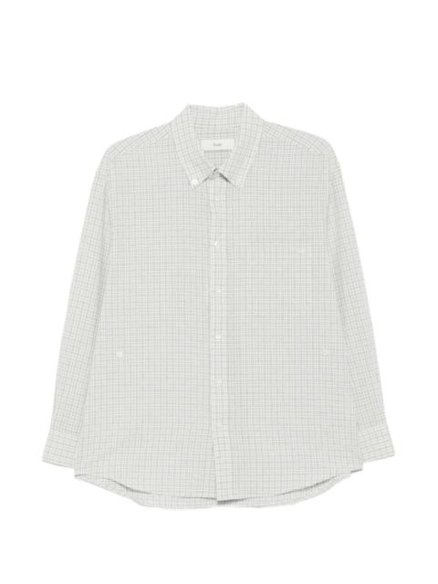 Dunst check-pattern shirt