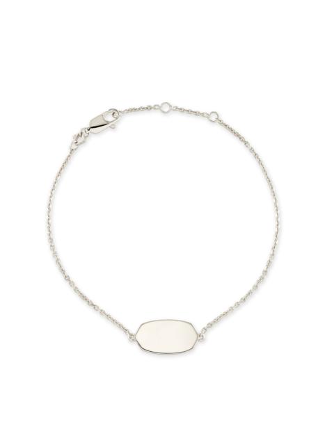 KENDRA SCOTT Elaina Delicate Chain Bracelet in Sterling Silver