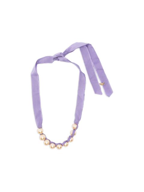 forte_forte faux-pearl necklace
