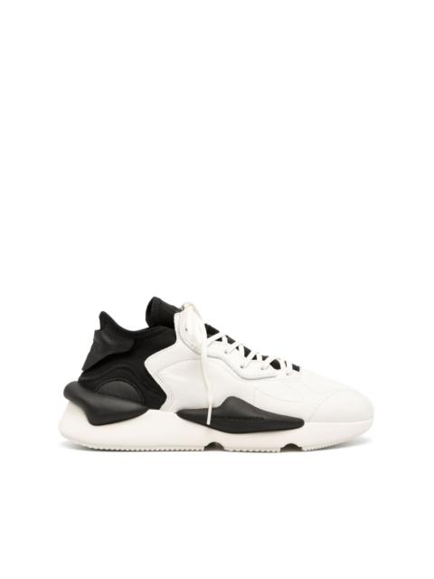 Y-3 leather lace-up sneakers
