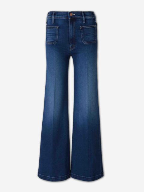 MOTHER THE HUSTLER ROLLER PATCH POCKET JEANS