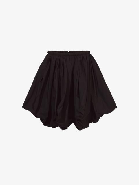 Technical Cotton Voluminous Skirt