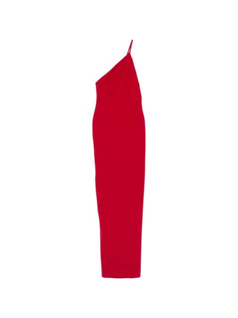 SOLACE LONDON Alexandra one-shoulder maxi dress