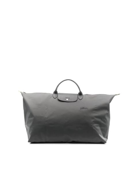 Longchamp Large Le Pliage Green holdall