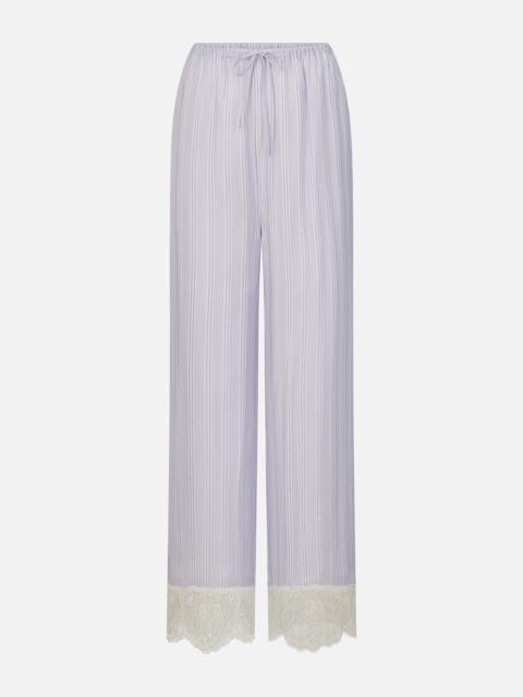 FRAME The Stripe Lace Lounge Pant