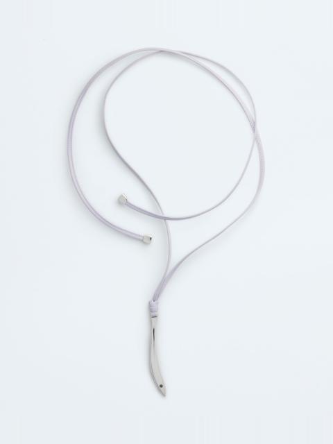 Bottega Veneta Sardine Leather Necklace