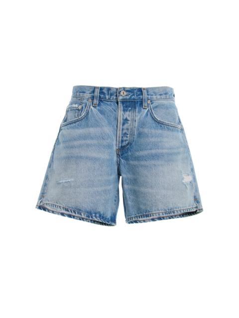 Citizens of Humanity Billie Relaxed Denim Shorts light wash