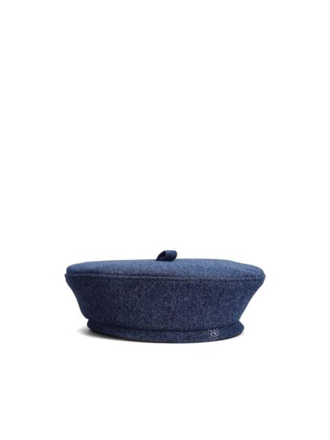 RUSLAN BAGINSKIY denim beret