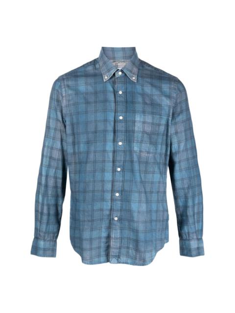 Aspesi plaid-checked cotton shirt