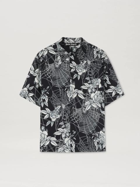 Palm Angels ROSES PRINT BOWLING SHIRT