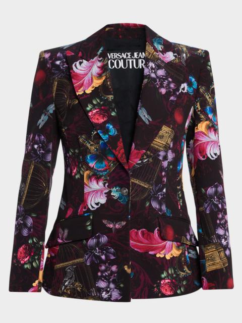 VERSACE JEANS COUTURE Cabinet De Curiosité Single-Breasted Jacket