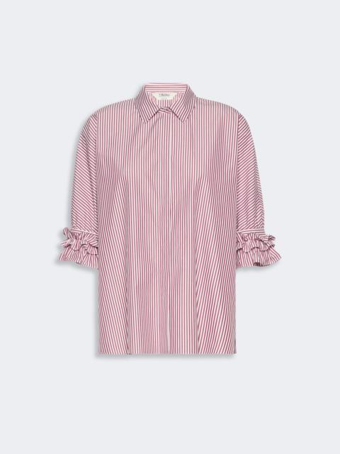 'S Max Mara NEBBIE Cotton poplin shirt - BORDEAUX