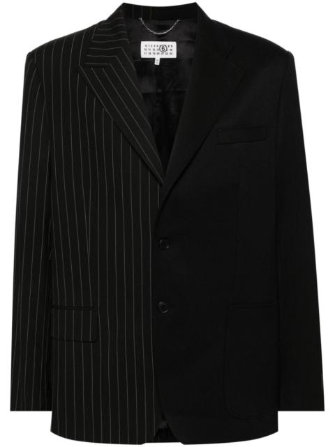 MM6 Maison Margiela Tailoring Wool Suit Jacket | REVERSIBLE 