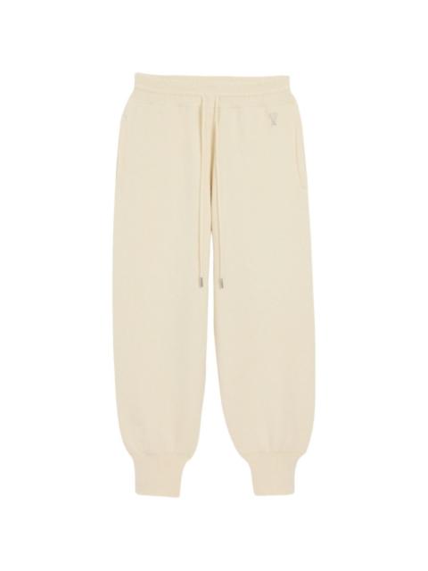 AMI Paris Ami de Coeur drawstring track pants