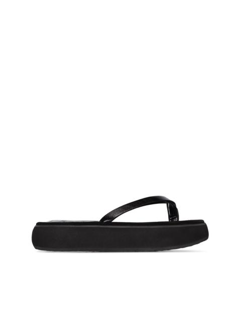OSOI 40mm flatform leather sandals