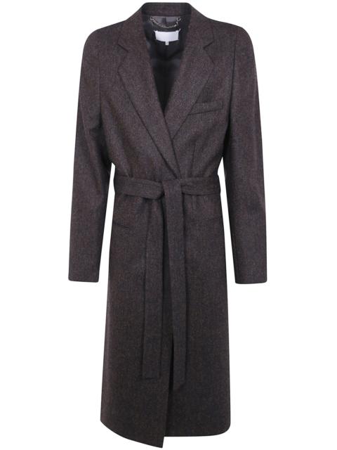Maison Margiela Coat Herringbone "Wrapped Coat"