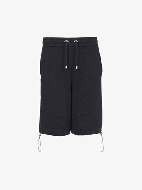 Balmain Black cotton shorts