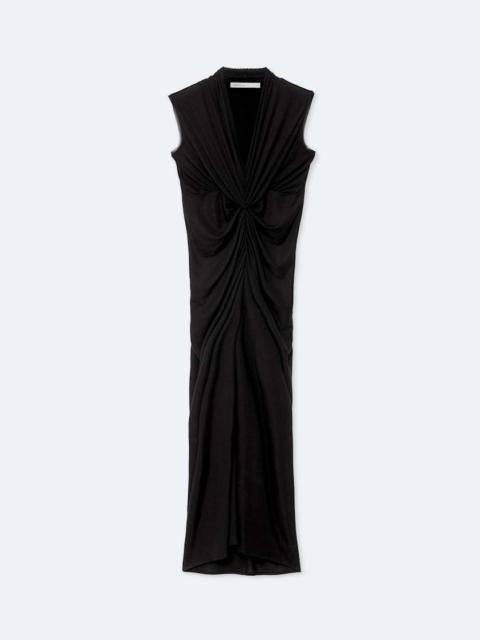ALLSAINTS DARIYA DRAPED JERSEY MAXI DRESS