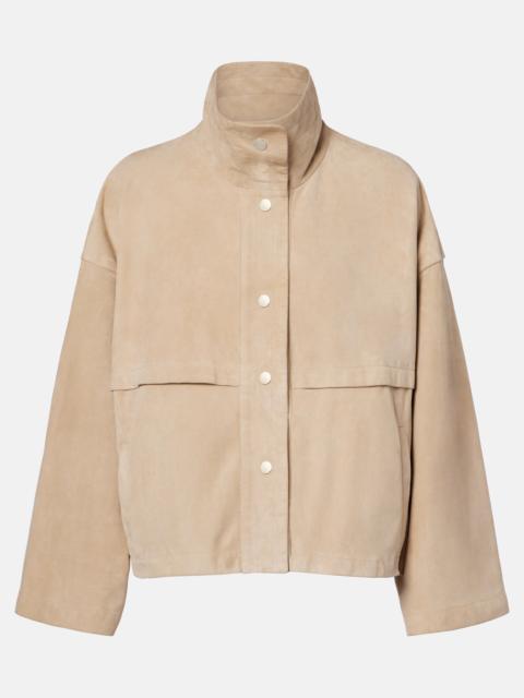 NOUR HAMMOUR Park suede jacket