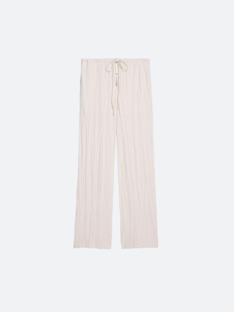 CRUSHED SATIN PANT