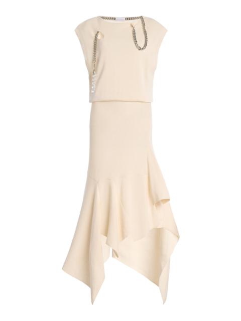 Ancora Knit Cotton Dress ivory