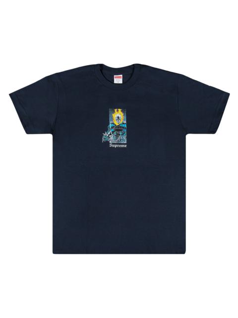 Supreme Ghost Rider T-Shirt 'Navy'