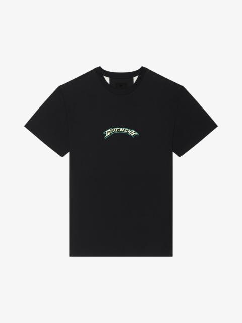 Givenchy T-SHIRT IN COTTON WITH GIVENCHY DRAGON PRINT