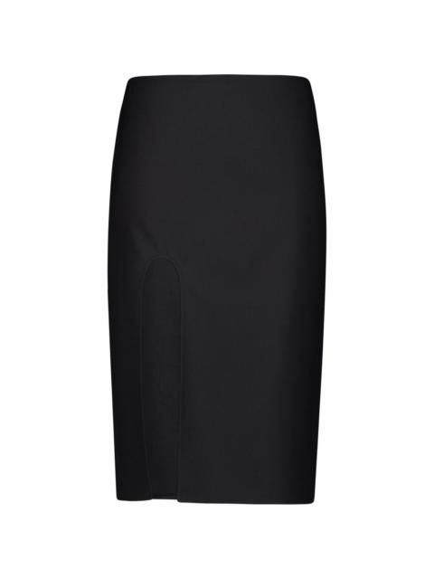 Stella McCartney side-sllit skirt