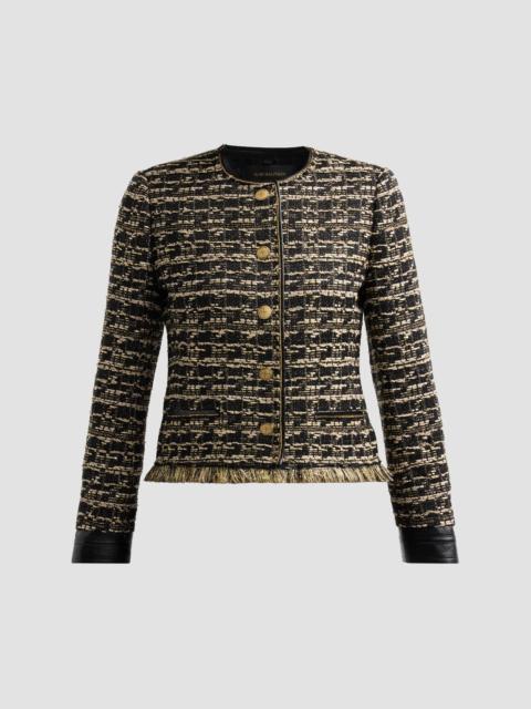 KOBI HALPERIN Women's Jordan Tweed Jacket - Black Multi