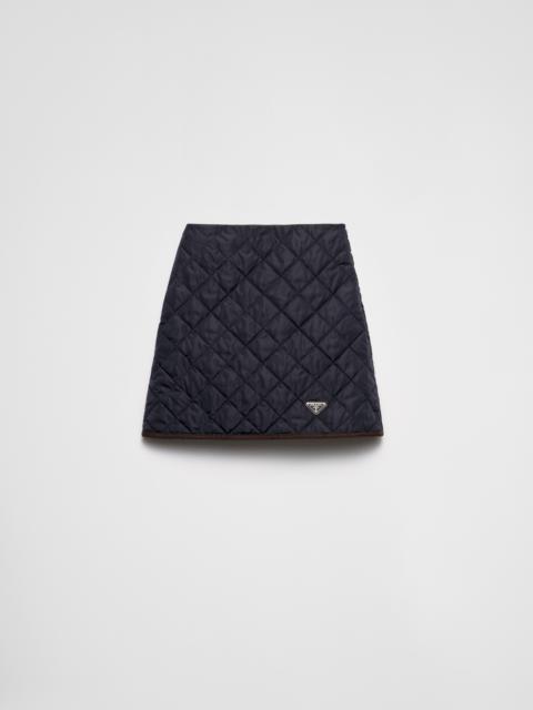 Prada Lightweight Re-Nylon miniskirt