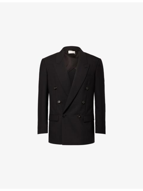 The Row Mazzy Double-Breasted Wool Jacket