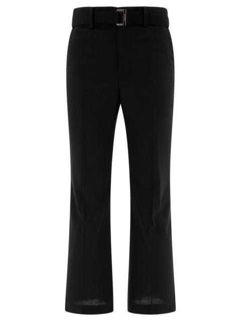 sacai Sacai Belted Trousers