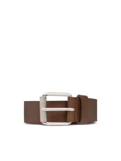 Carhartt WIP Script logo-debossed leather belt