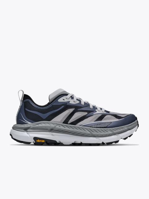 HOKA Mafate Speed 4 Lite Shoes in Black/Stardust