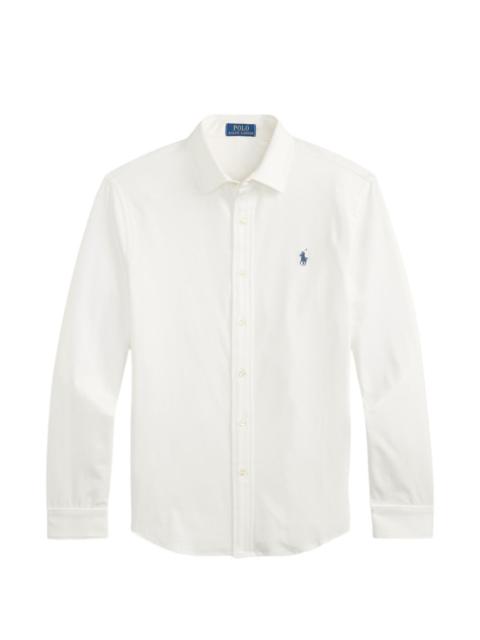 Polo Ralph Lauren logo-embroidered long-sleeve shirt