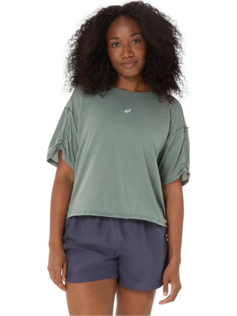 Asics NAGINO RUN ADJUSTABLE SHORT SLEEVE TOP