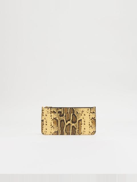 Mansur Gavriel LARGE ZIP CARD HOLDER