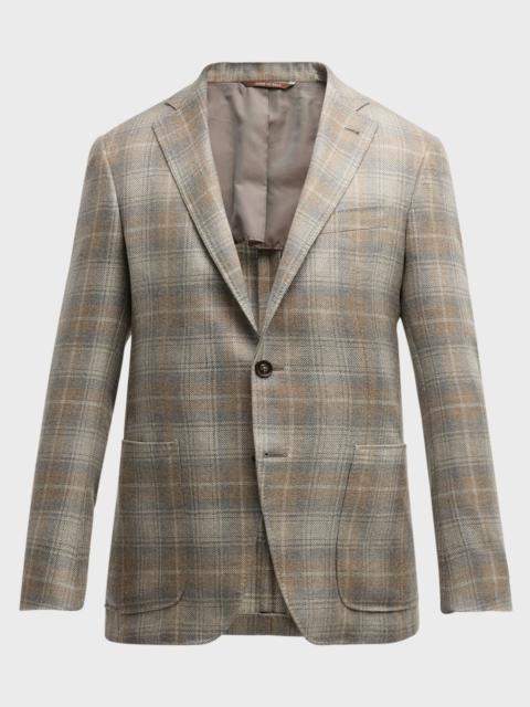 Canali Men's Cashmere Plaid Sport Coat
