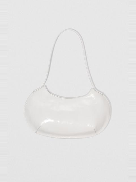 BY FAR Horner Burrata Creased Calf Leather Shoulder Bag